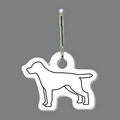 Zippy Clip - Bird Dog Outline Tag W/ Clip Tab